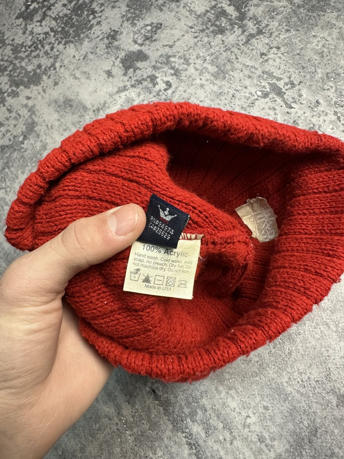 Stussy Vintage Stussy Winter Knitted Beanie Hat Made in Usa Size 30 - 9 Thumbnail