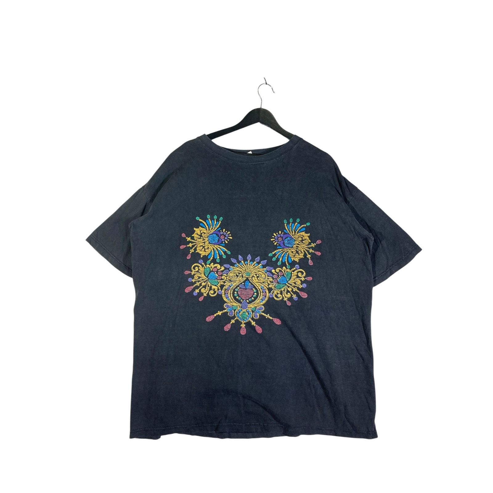 Vintage Vintage Mirrored Motifs Tee XXL Size US XXL / EU 58 / 5 - 1 Thumbnail
