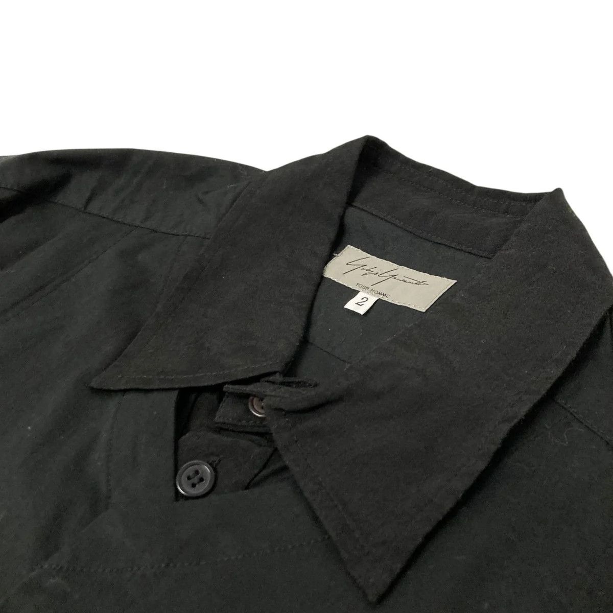 Yohji Yamamoto Yohji Yamamoto pour homme Layered style/shirt Size US M / EU 48-50 / 2 - 4 Thumbnail
