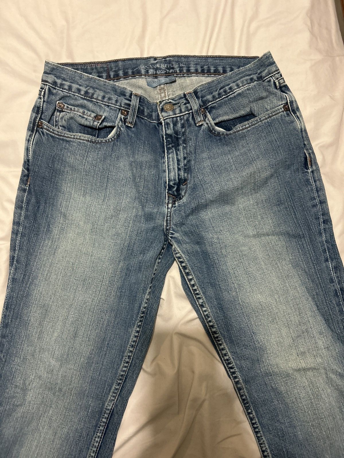 Banana Republic Light Blue vintage banana republic jeans Y2K Size US 30 / EU 46 - 4 Thumbnail