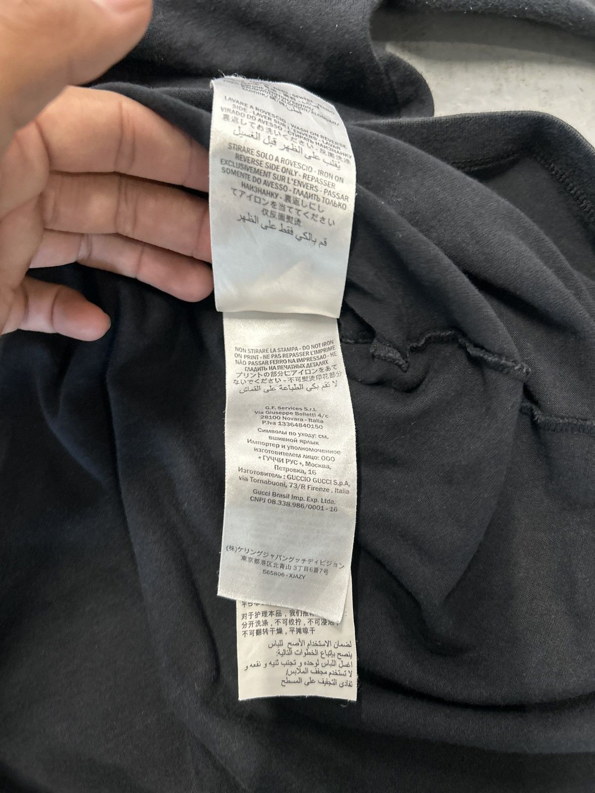 Gucci Gucci Tee size XL Size US XL / EU 56 / 4 - 4 Thumbnail