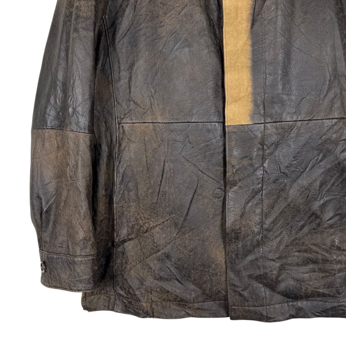 Issey Miyake 🔥 Issey Miyake Men SheepSkin Jacket Made In Japan - Size M Size US M / EU 48-50 / 2 - 7 Thumbnail