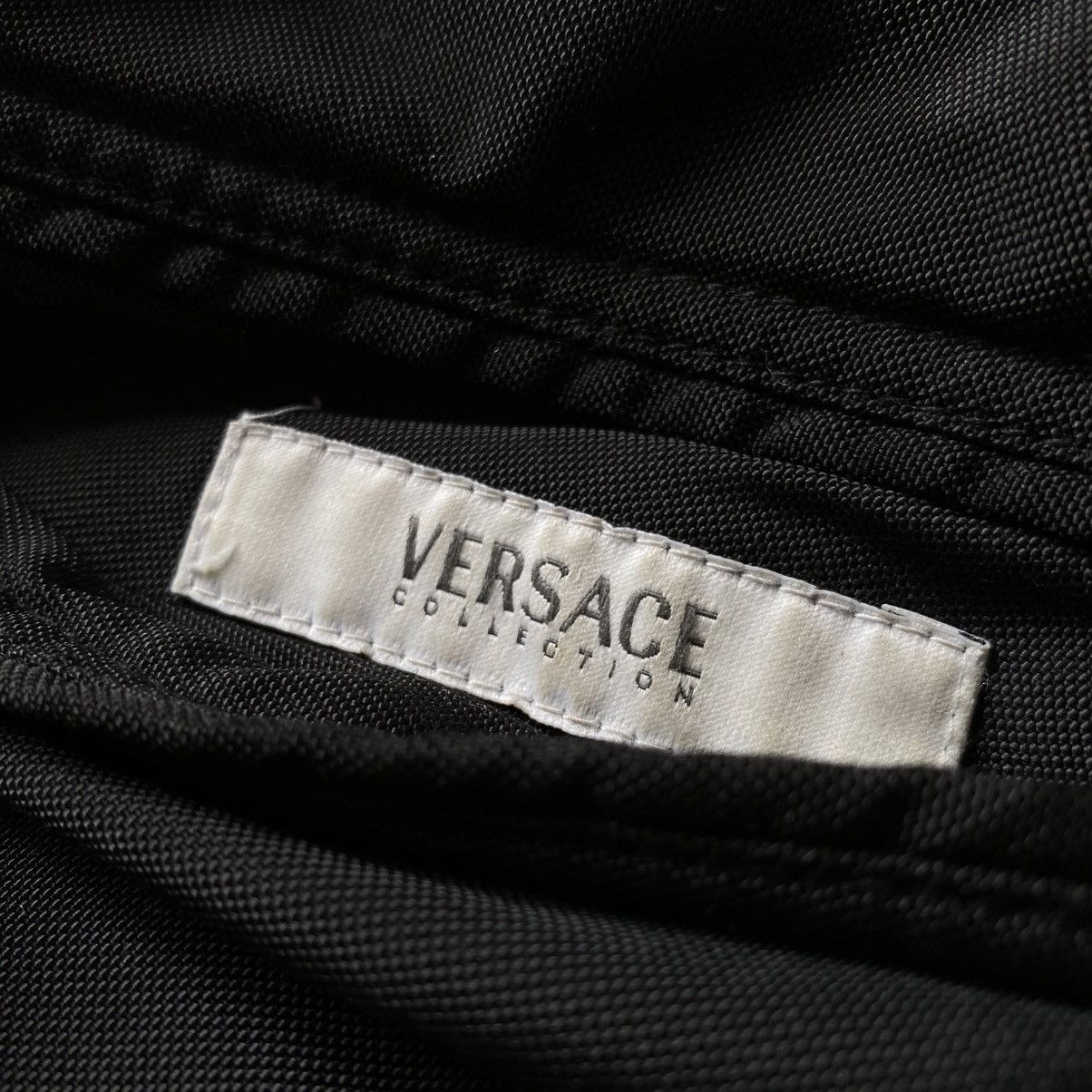 Versace Vintage Versace Collection Reversible Black Bomber Jacket Size US S / EU 44-46 / 1 - 11 Thumbnail