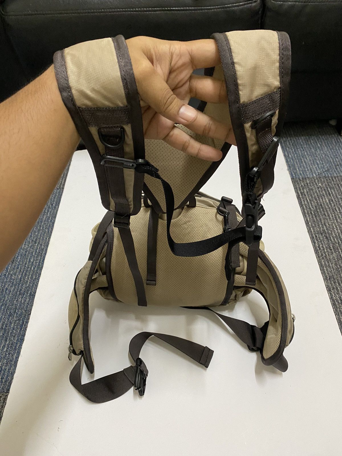 Japanese Brand × Montbell MONTBELL Quest Lumbar Waist Pouchbag Hiking Outdoor Bagpack Size ONE SIZE - 6 Thumbnail