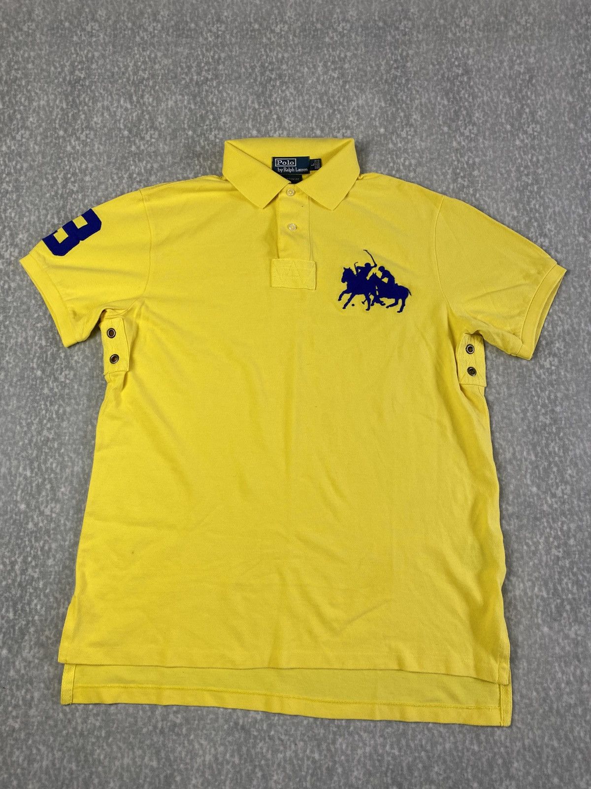 Polo Ralph Lauren Polo Ralph Lauren Big Pony Custom Fit Polo Shirt Size US L / EU 52-54 / 3 - 1 Thumbnail