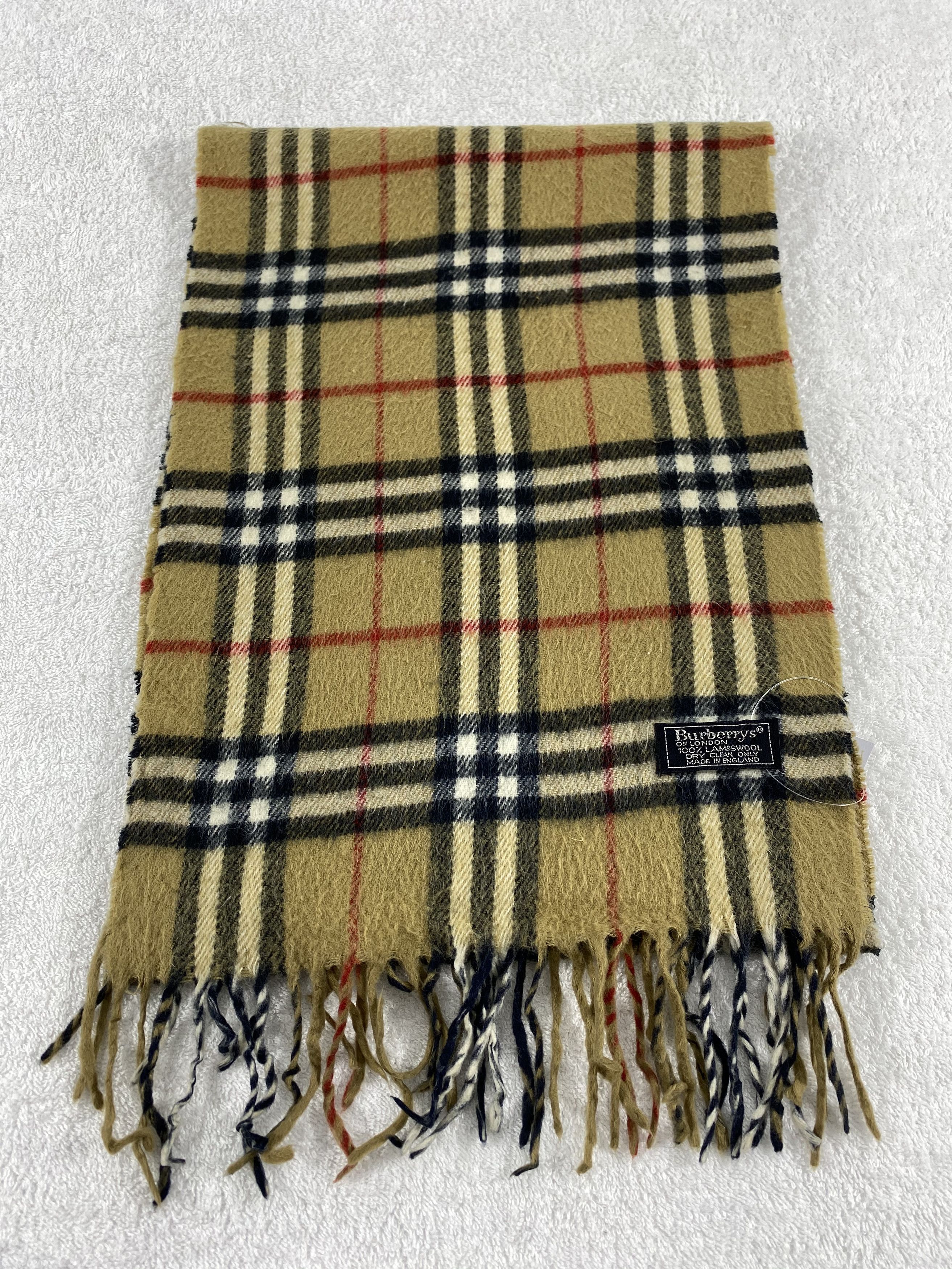 Burberry Vintage Burberry Scarf/Muffler/Neckwear MF769 Size ONE SIZE - 2 Thumbnail