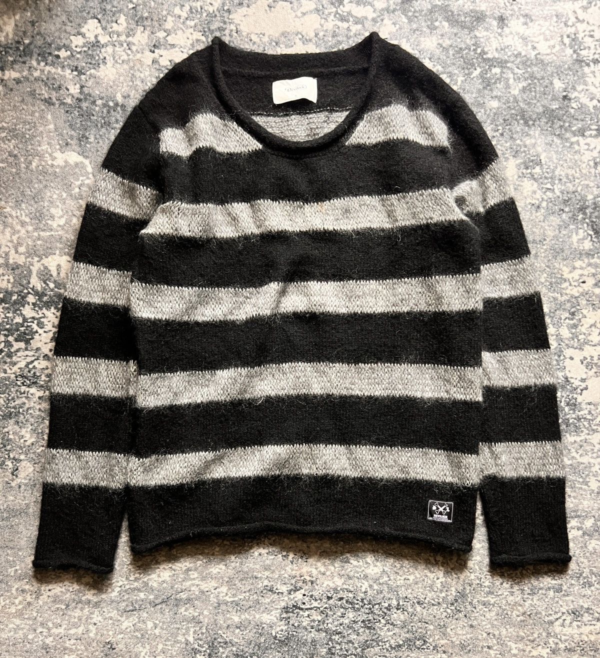 Devilock Devilock Made in Japan Stripe Mohair Sweater Size US XL / EU 56 / 4 - 1 Thumbnail