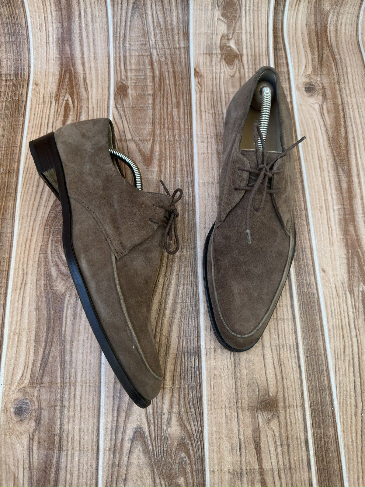 Helmut Lang × Vintage Helmut Lang Brown Derbies. Size US 9 / EU 42 - 7 Thumbnail
