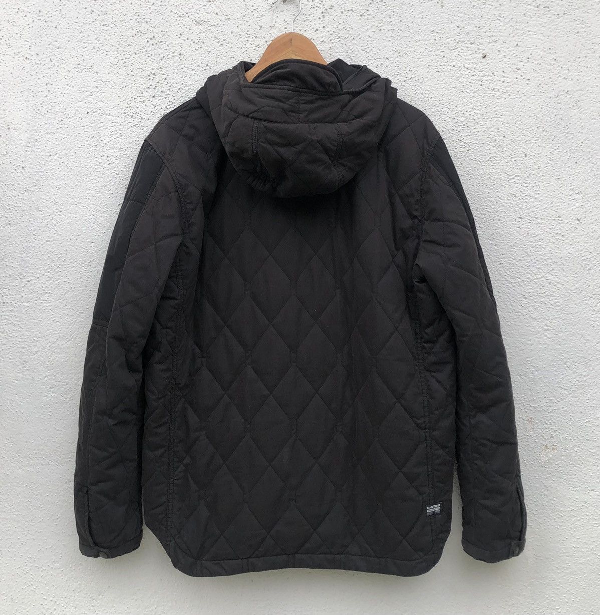 G-Star G-STAR RAW Quilted Hooded Long Jacket Men’s Size US L / EU 52-54 / 3 - 2 Thumbnail
