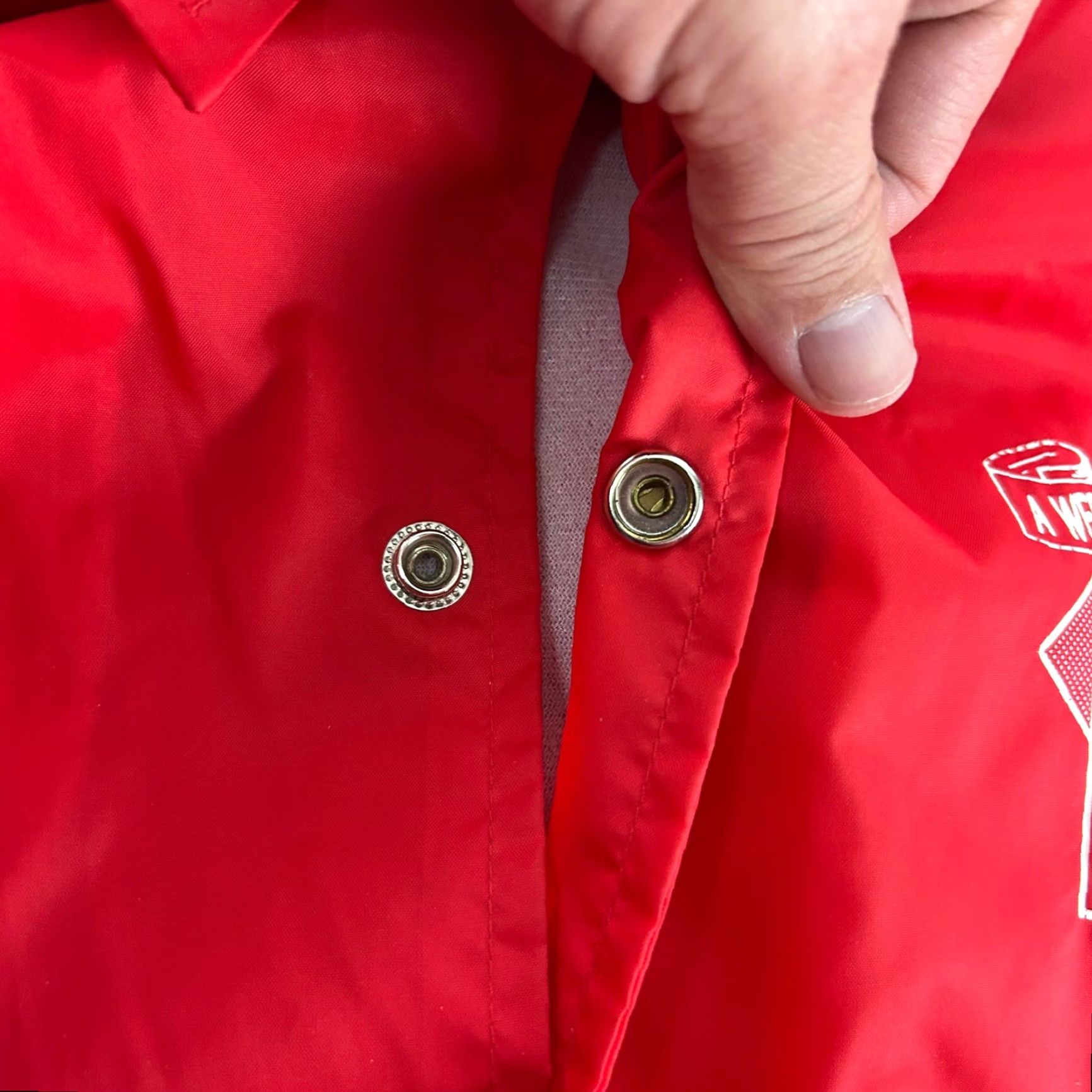 Augusta Sportswear VINTAGE Augusta Sportswear Coaches Jacket Mens Large Red National Strawberry Festival 80s 90s Size US L / EU 52-54 / 3 - 5 Thumbnail