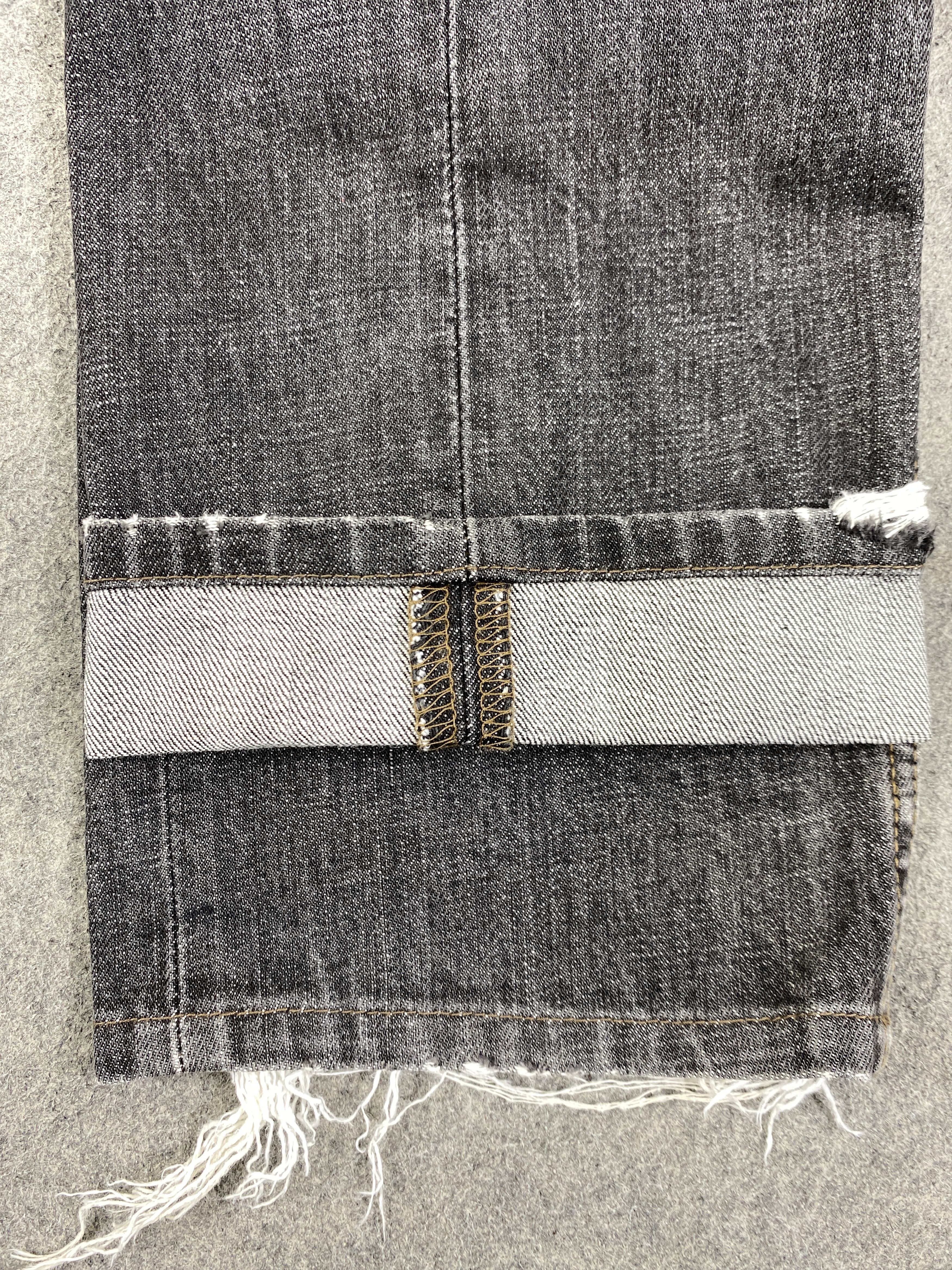 Levi's Black Vintage Levis 501 Jeans 28x25.5 - JN3083 Size US 28 / EU 44 - 12 Thumbnail