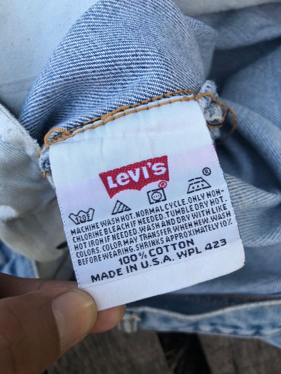 Vintage Levi's 501 Big E Denim Jeans