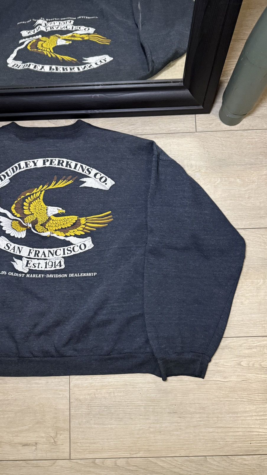 Harley Davidson Vintage / Y2K 1980s Harley Davidson San Fransisco Crewneck Size US M / EU 48-50 / 2 - 3 Thumbnail
