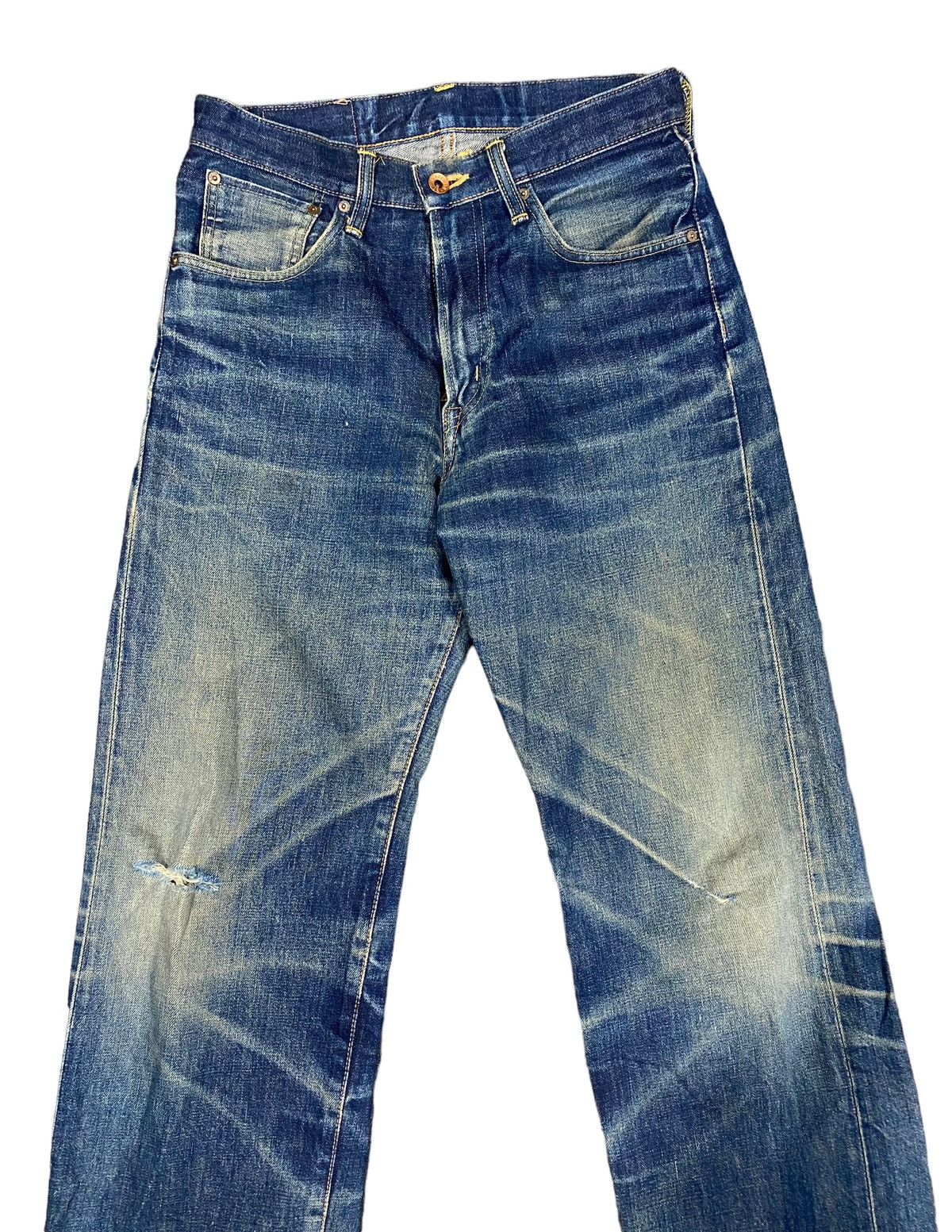 Edwin Vtg Edwin Redline 505X w29” Size US 29 - 3 Thumbnail