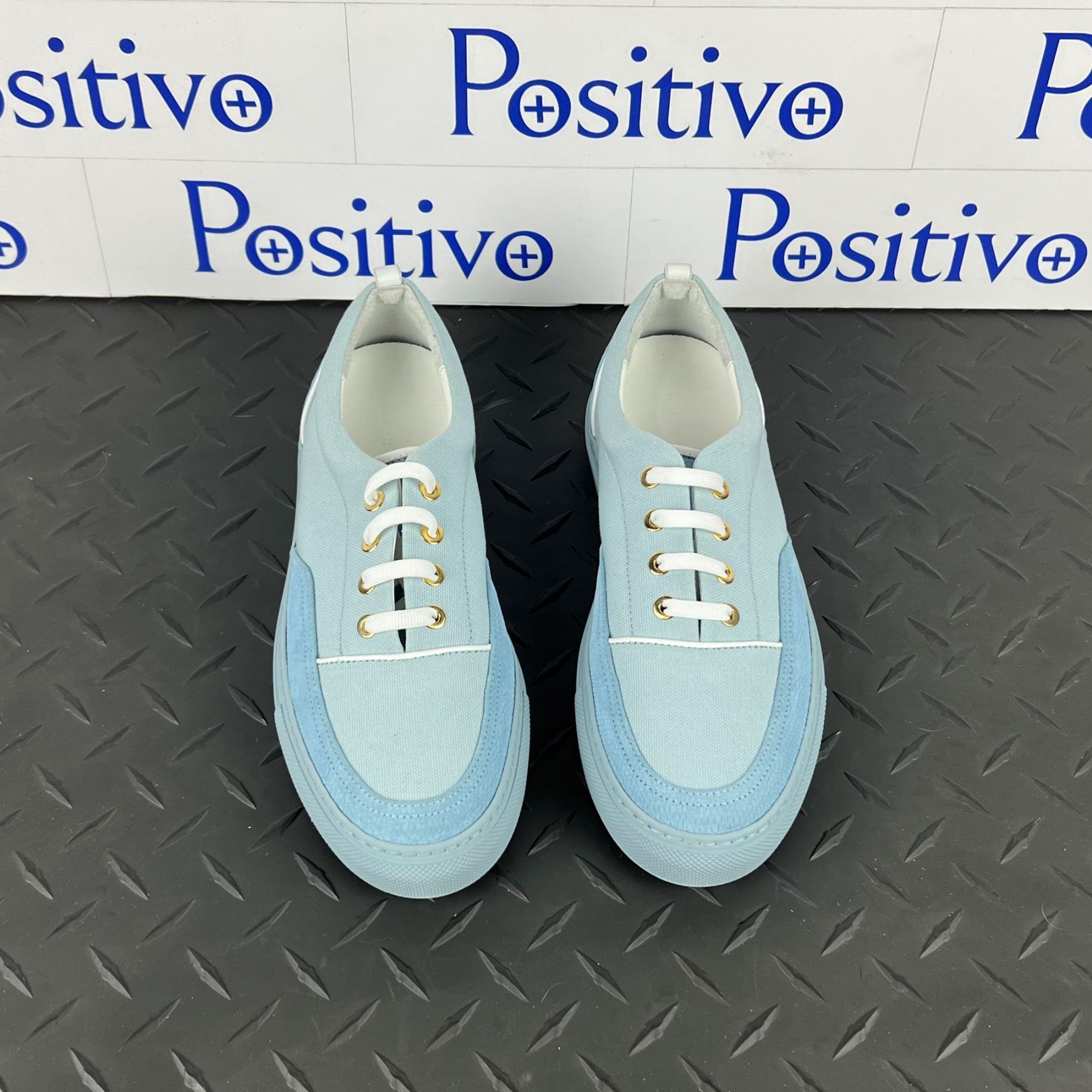 Buscemi Buscemi Cali Cielo Leather Low top Sneakers US 7 SAMPLE Size US 7 / IT 37 - 3 Thumbnail