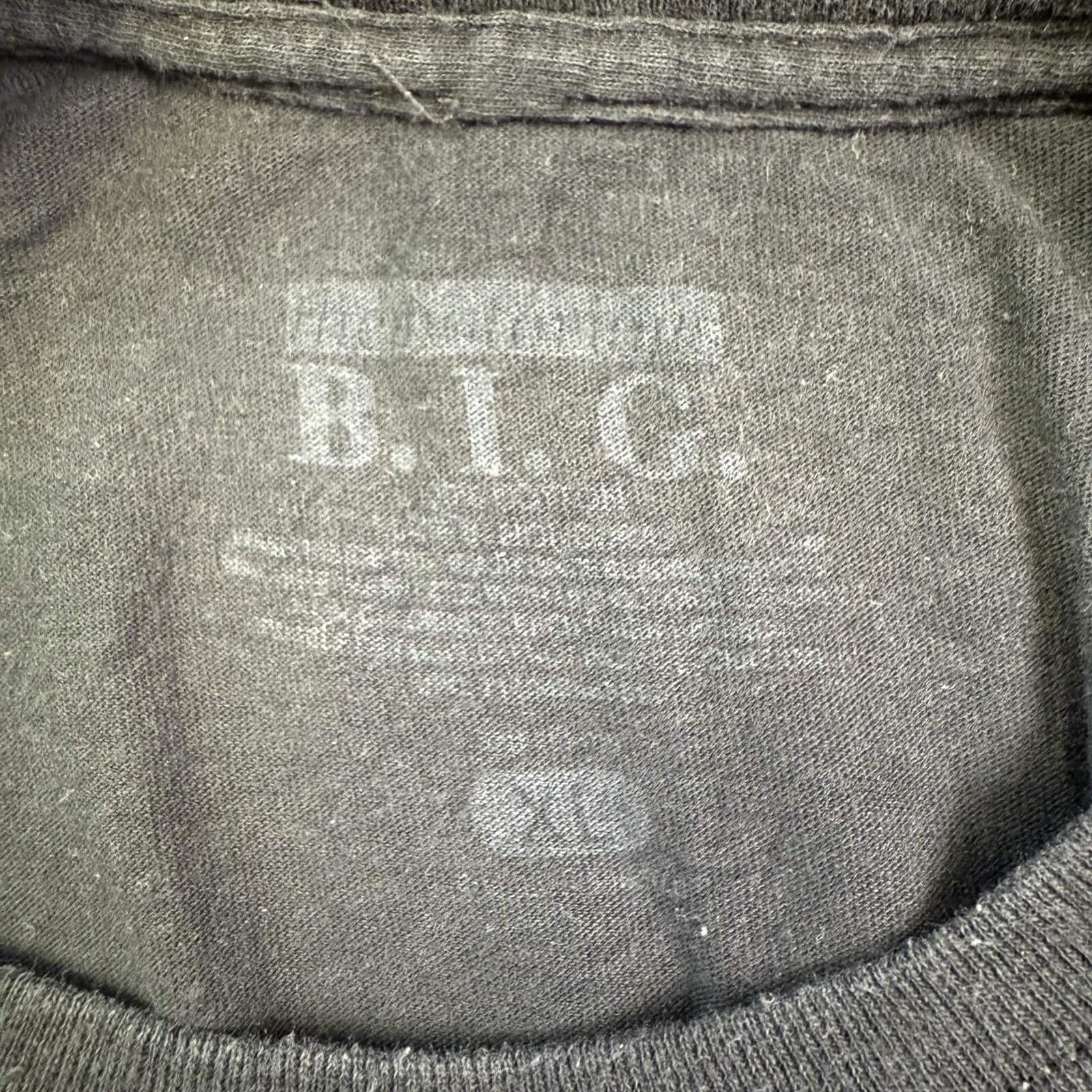 Vintage B.I.G Vintage Notorious Black Graphic T-Shirt Size ONE SIZE - 3 Thumbnail