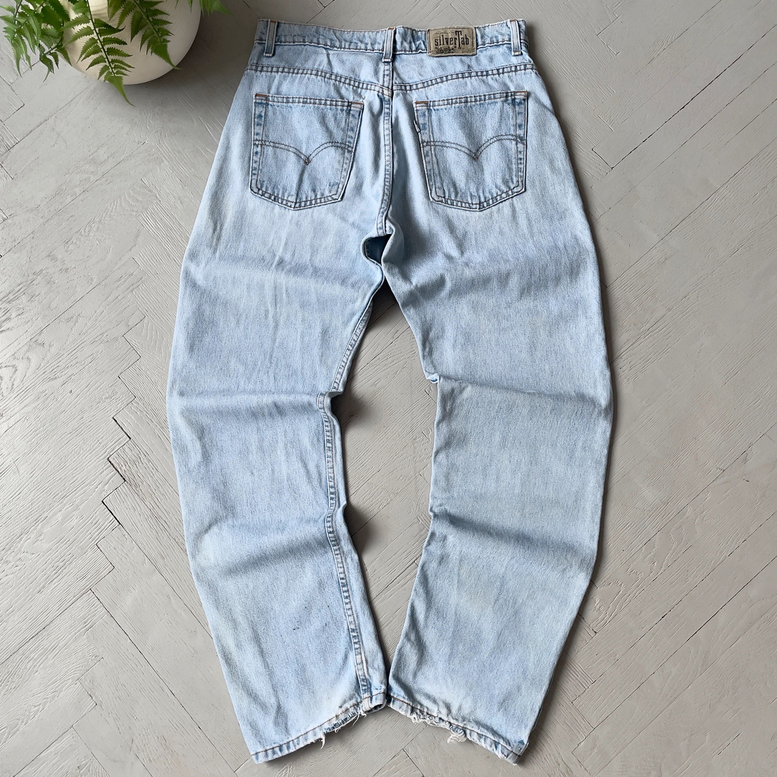 Levi's 90s Levi's Silver Tab Boyfriend Jeans Size 34" / US 12 / IT 48 - 1 Thumbnail