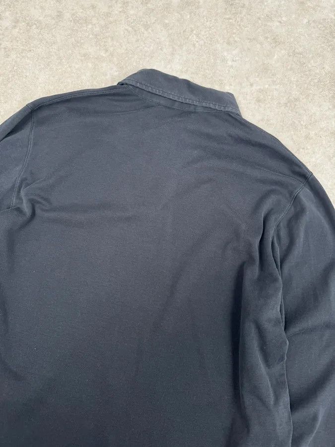 Prada 2000s Prada Navy Classic Longsleeve Polo Size US S / EU 44-46 / 1 - 6 Thumbnail