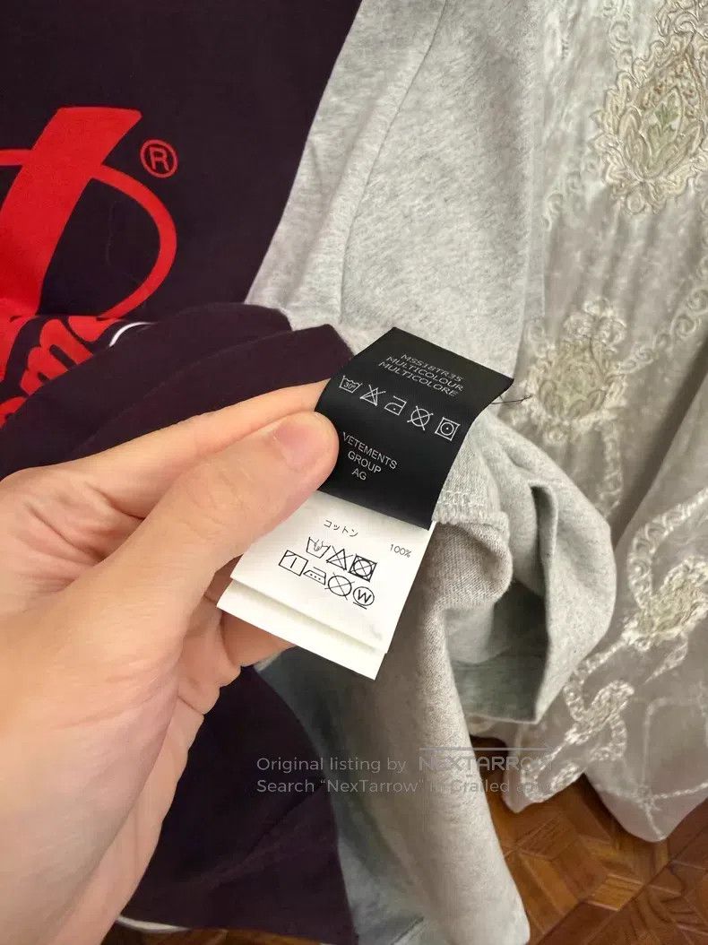 Vetements VETEMENTS Ladies Short Sleeve T-Shirt Size S / US 4 / IT 40 - 6 Thumbnail