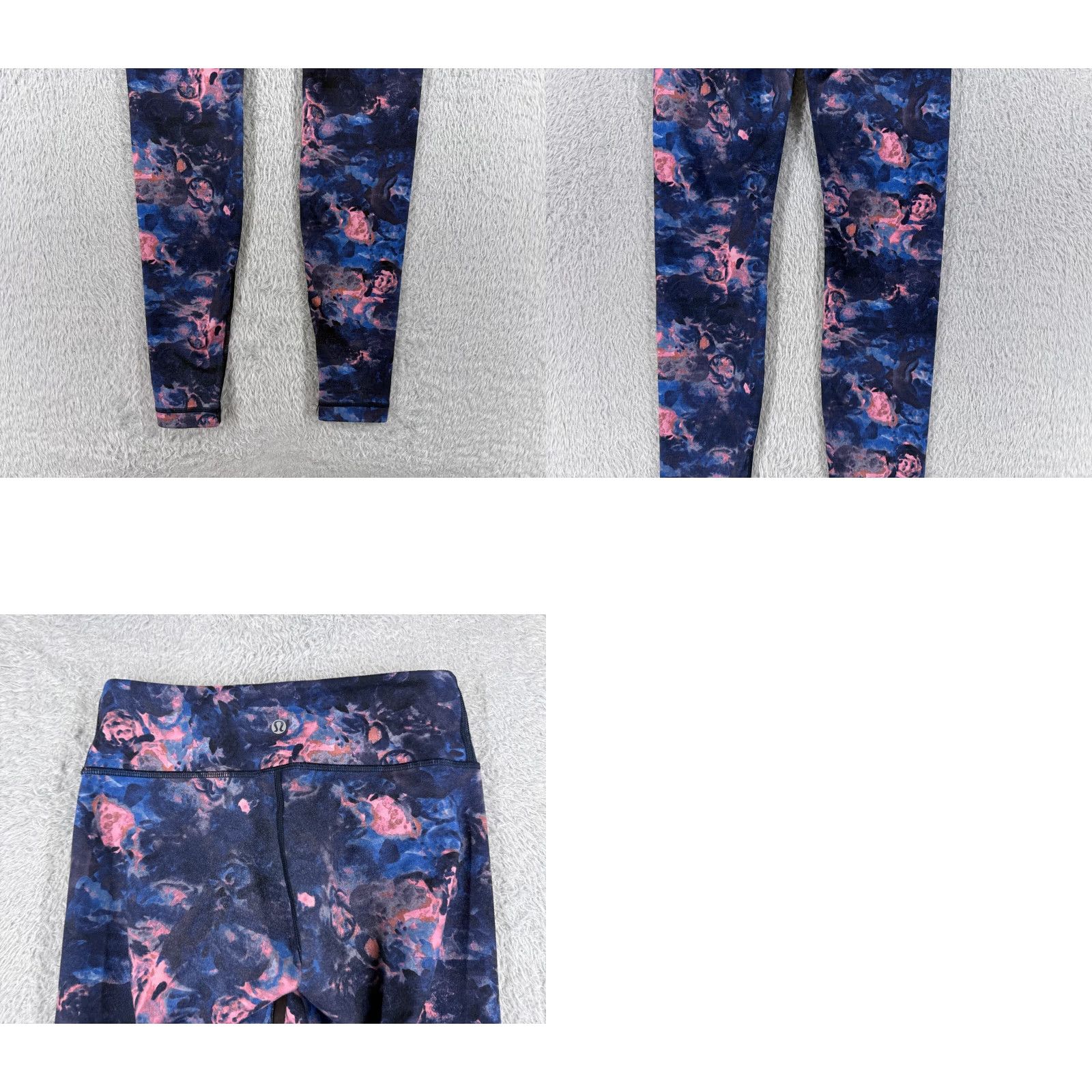 Lululemon Lululemon Wunder Under Pant Blue Pink Moody Mirage Bark Berry Deep Navy 31.5" W5F34S Womens Pants 4 Lukulemon irrelevant Size 27" / US 4 / IT 40 - 9 Thumbnail