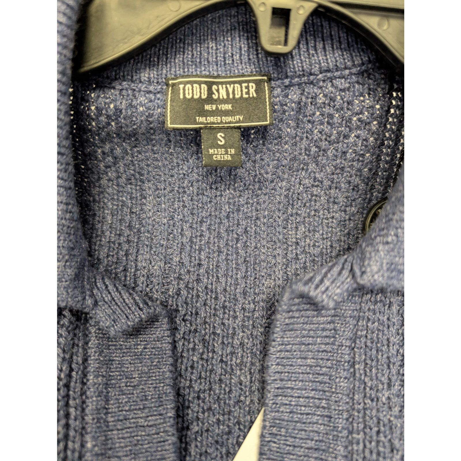 Todd Snyder o1rshd1 CC20 Polo Sweater in Navy Blue Size US S / EU 44-46 / 1 - 19 Thumbnail
