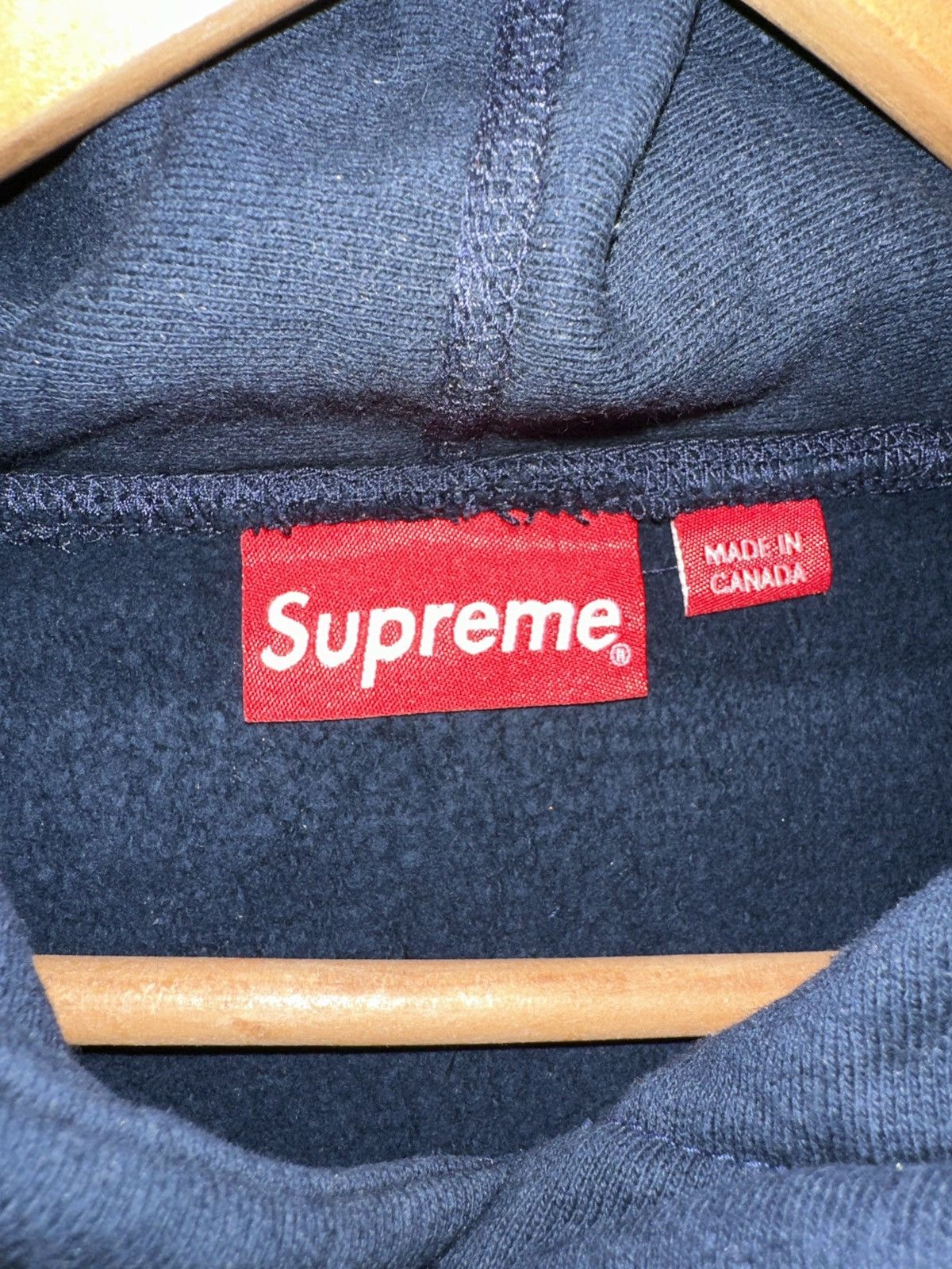 Supreme Supreme Bandana Box Logo Sweatshirt Navy Men’s size Medium Size US M / EU 48-50 / 2 - 6 Thumbnail