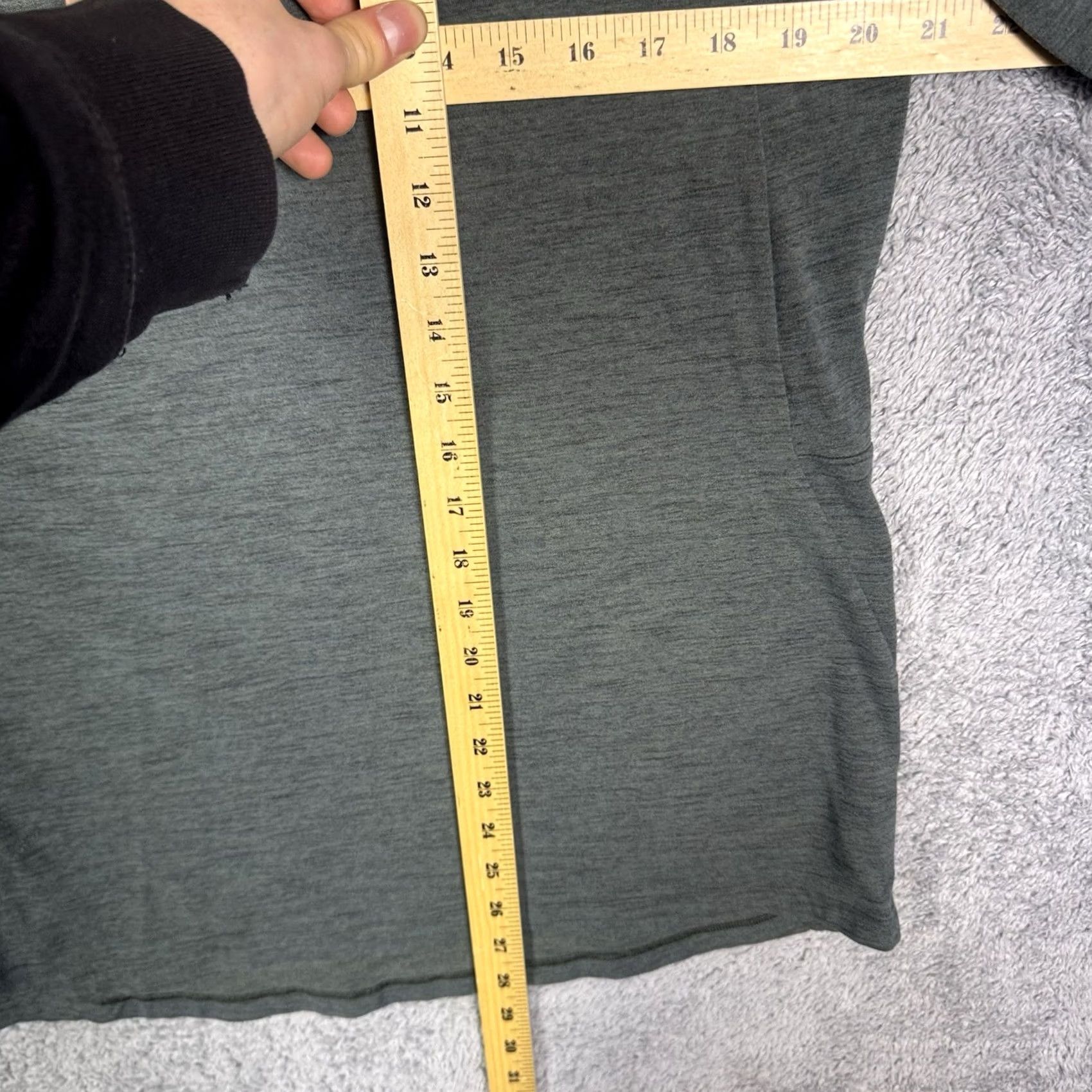 Lululemon Lululemon Surge Jacket Men’s L 1/2 Zip Pullover Athletic LM3CMXS Tech Heather Size US L / EU 52-54 / 3 - 7 Thumbnail