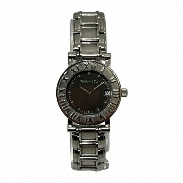 Tiffany Co Tiffany & Co Tiffany & Co Atlas Quartz Watch 9N0278324 Metal Quartz 9N0278324 in Grey, Women's