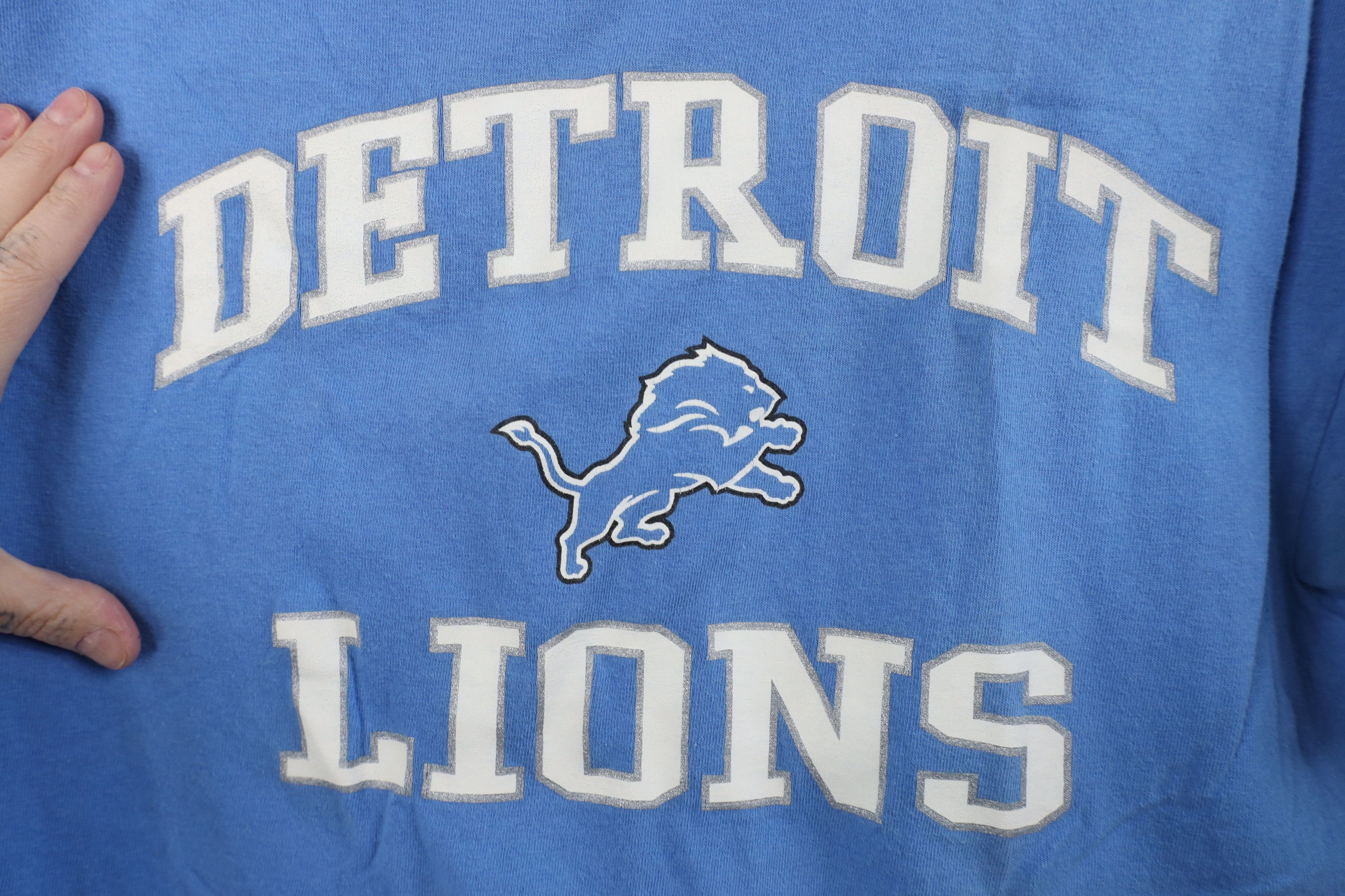 Vintage Vintage Y2K NFL Detroit Lions Football Short Sleeve T-Shirt Size US M / EU 48-50 / 2 - 4 Thumbnail