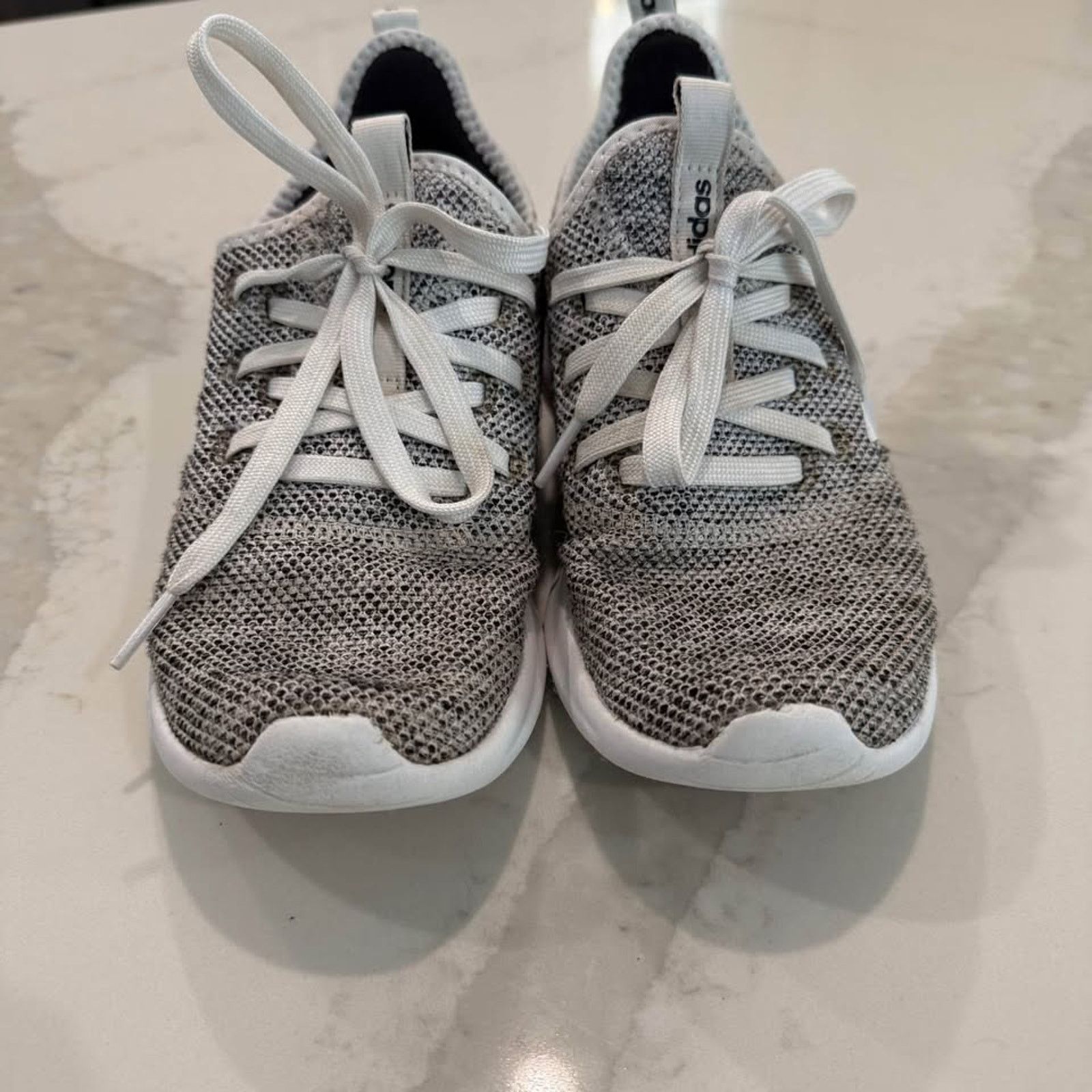 Adidas Adidas Cloudfoam Athletic Running Shoes Womens 6.5 Gray Size US 6.5 / IT 36.5 - 5 Thumbnail