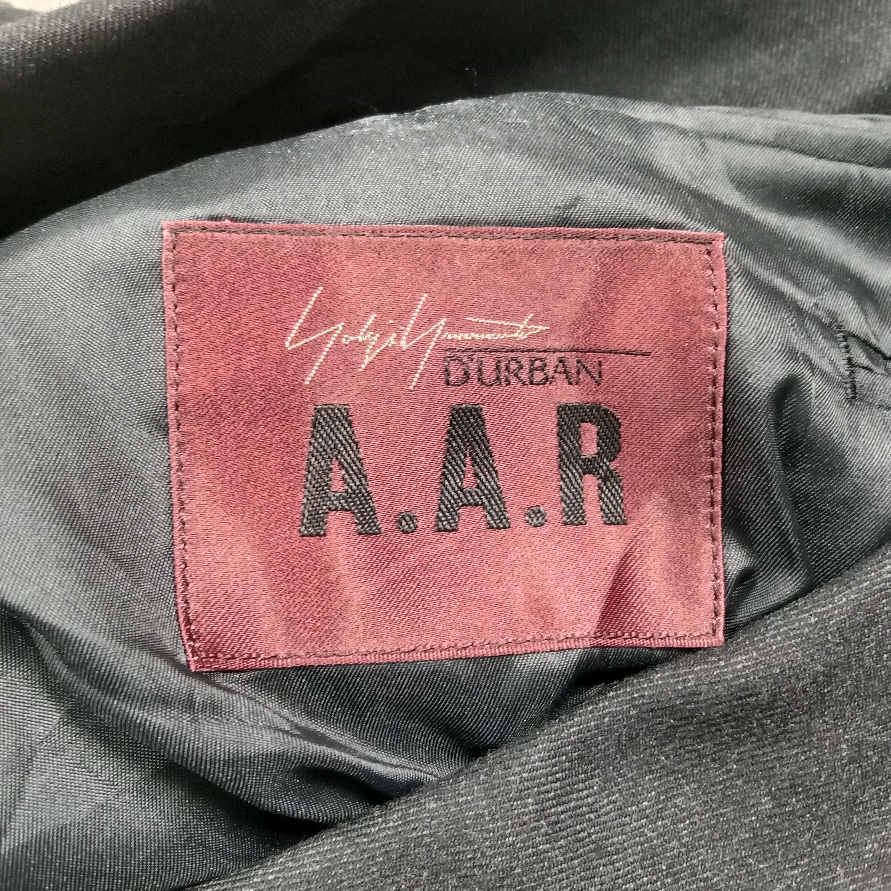 Yohji Yamamoto A.A.R. by Yohji Yamamoto Japanese Wool Blazer C290N20 Size 38R - 4 Thumbnail