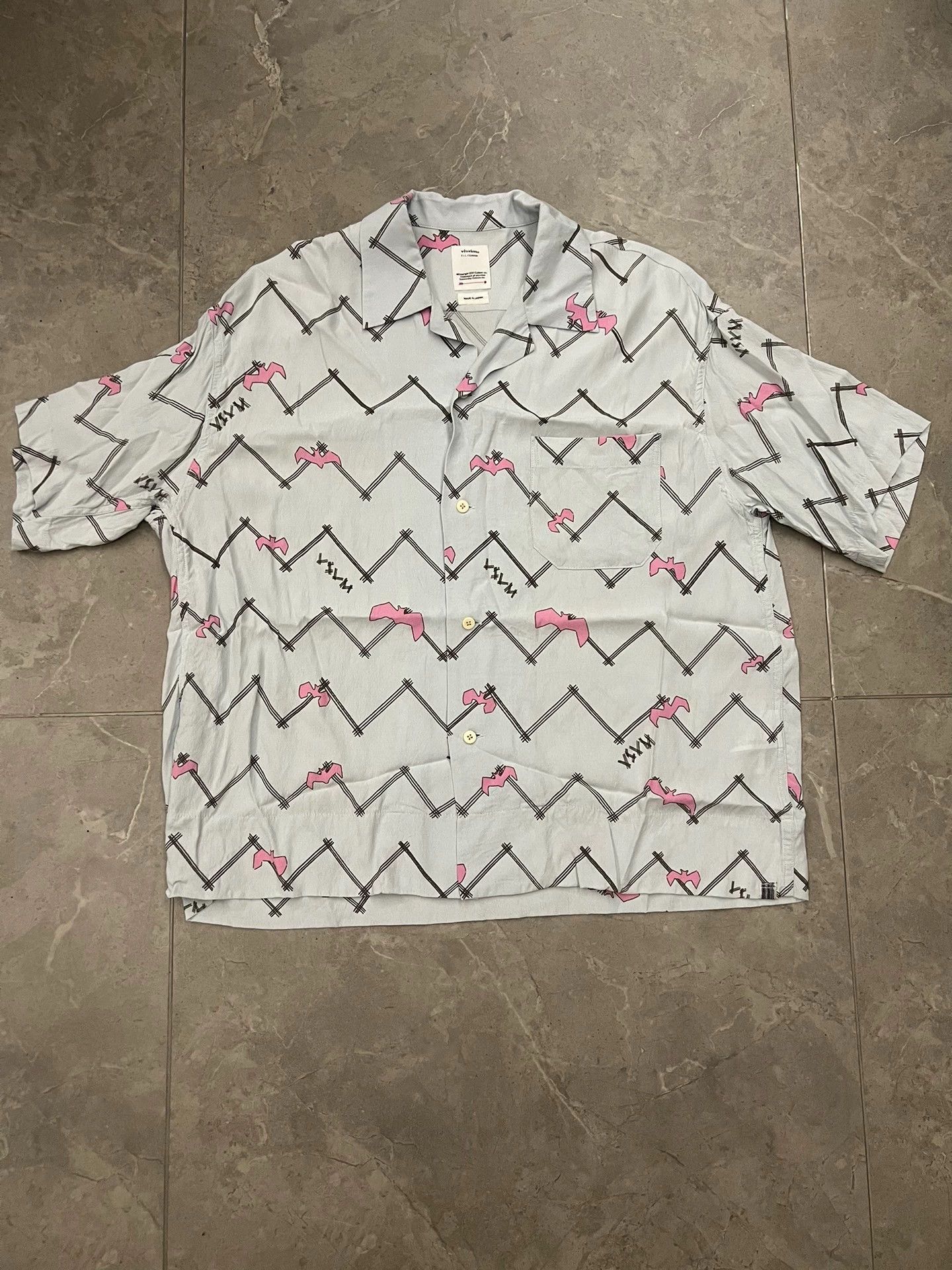 Visvim VISVIM 23SS COPA SHIRT S/S BATS Size US M / EU 48-50 / 2 - 1 Thumbnail