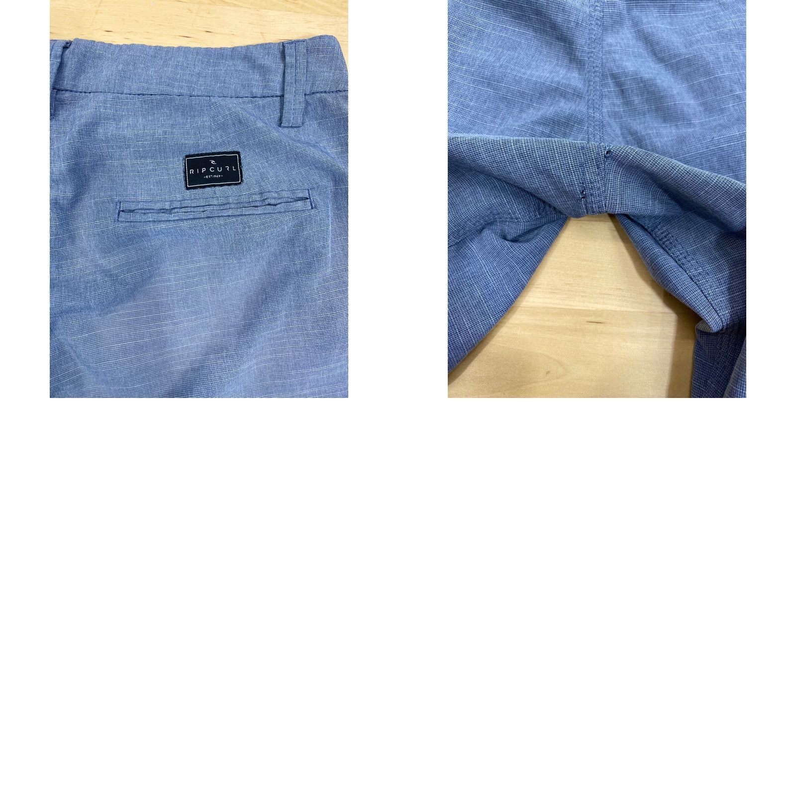 Rip Curl Rip Curl Gray Mens Chino Shorts Distress Regular 30 Casual Beach Men No Size Unknown #1399 Size US 30 / EU 46 - 8 Thumbnail