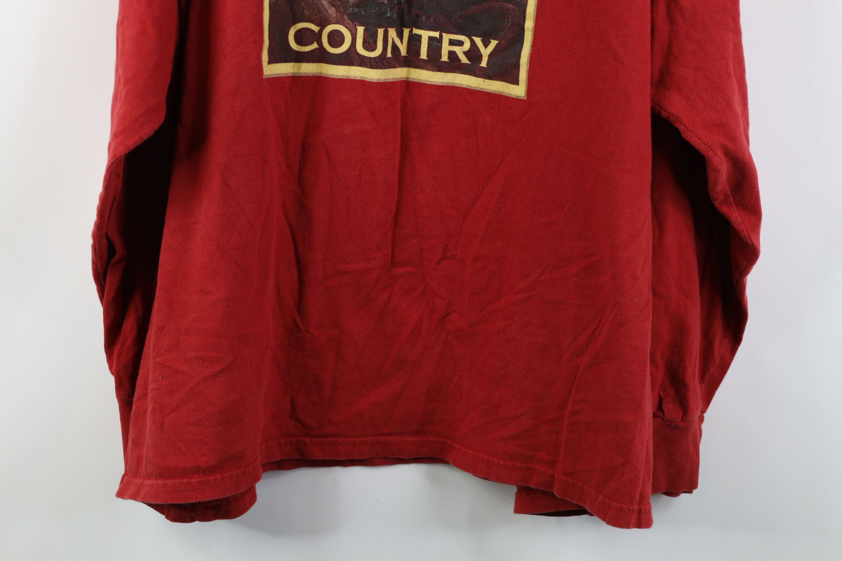 Vintage Vintage Remington UMC Hunting Bear Long Sleeve T-Shirt Red Size US XXL / EU 58 / 5 - 15 Thumbnail