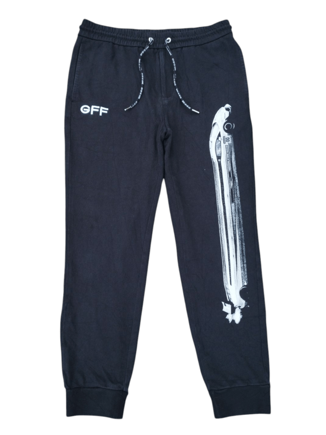 GF Ferre × Gianfranco Ferre Gf Ferre black sweatpant Size US 30 / EU 46 - 1 Thumbnail