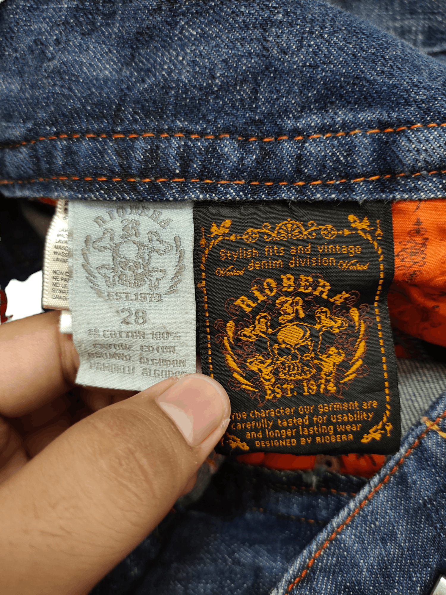 If Six Was Nine Flare Jeans Riobera Embroide Faded Low Rise Boot Cut Y2k Goa Size US 28 / EU 44 - 20 Thumbnail