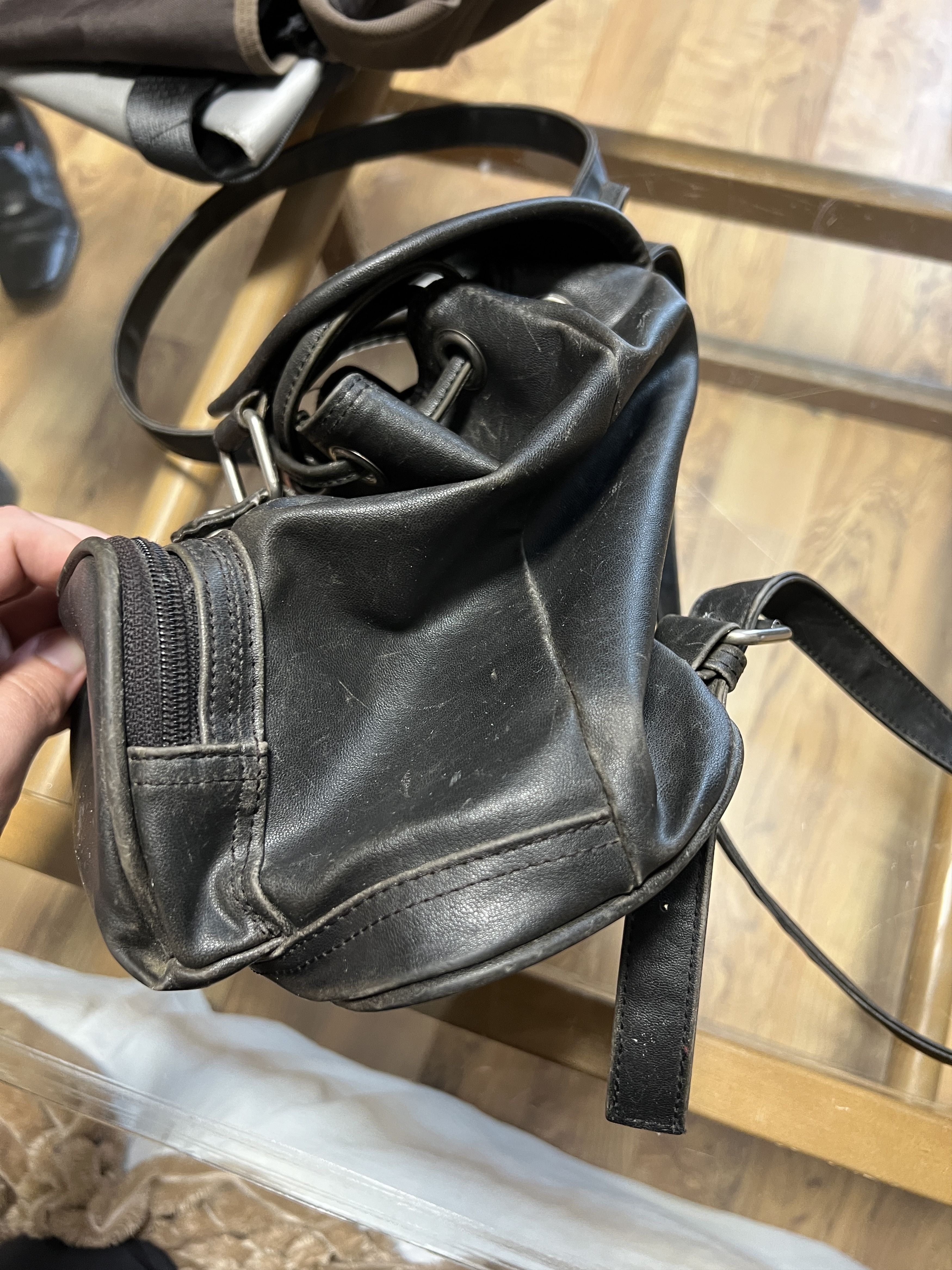 Guess Guess Vintage Leather Mini Bag Size ONE SIZE - 10 Thumbnail