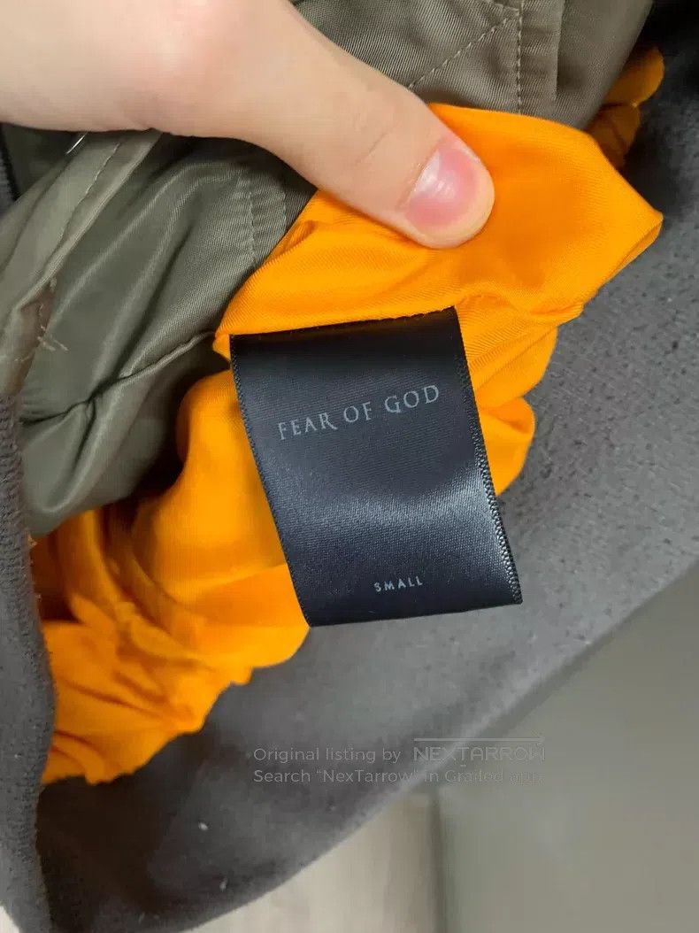 Fear of God Fear of God Nylon bomber jacket Size US S / EU 44-46 / 1 - 3 Thumbnail