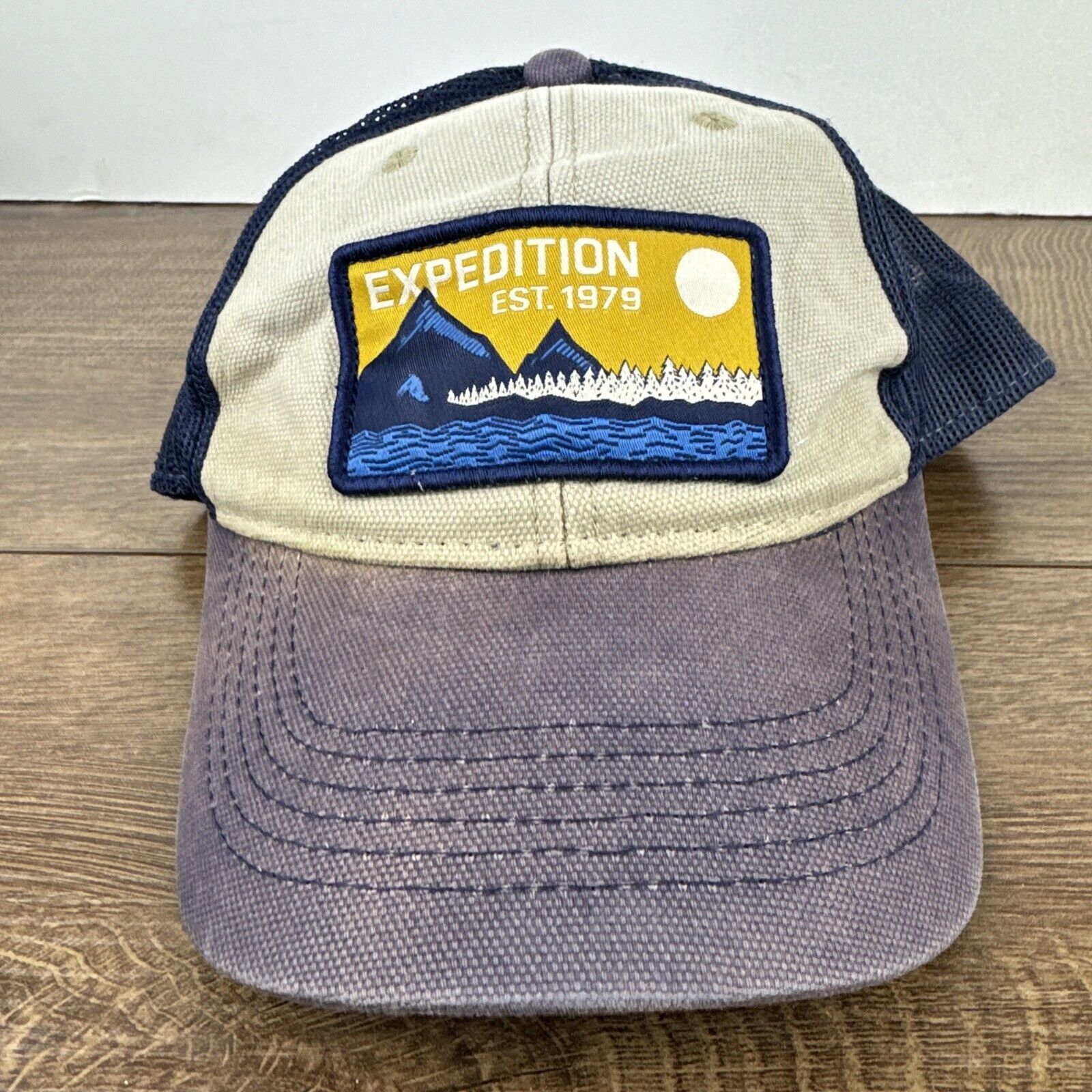 Other Expedition 1979 Hat Tan Brown Hat Adjustable Adult Size Hat Size ONE SIZE - 3 Thumbnail