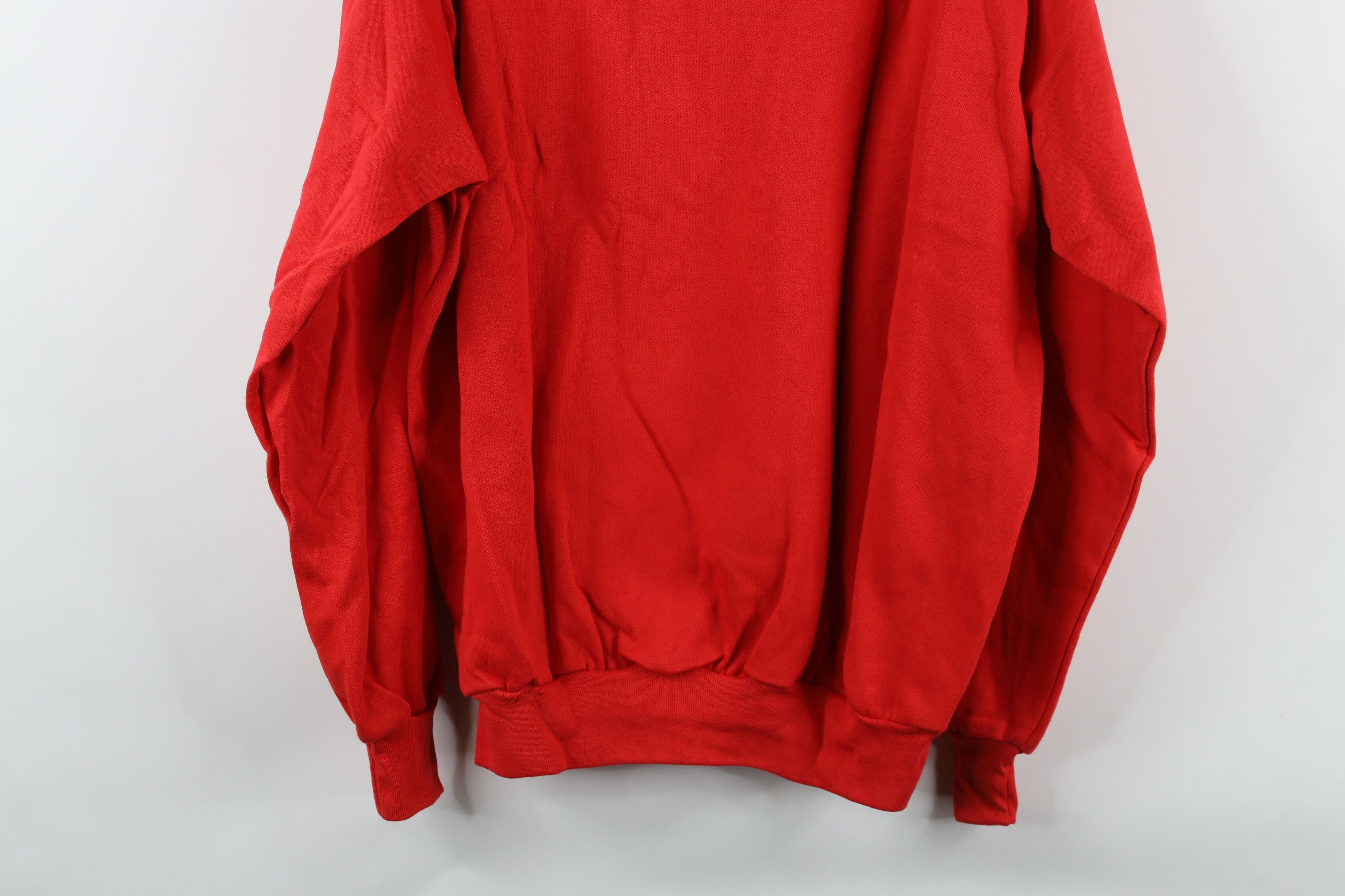 Vintage Deadstock Vintage Streetwear Collared Pullover Sweatshirt Size US XL / EU 56 / 4 - 8 Thumbnail