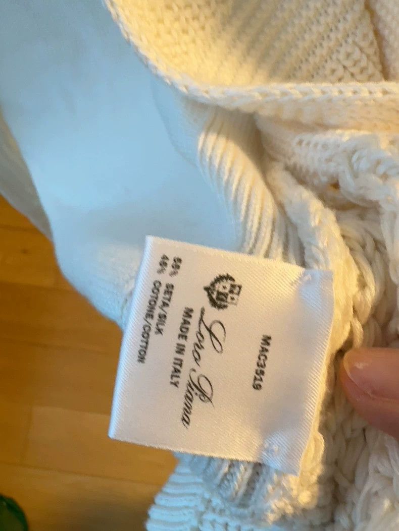 Loro Piana LORO PIANA White cardigan vest Size M / US 6-8 / IT 42-44 - 3 Thumbnail