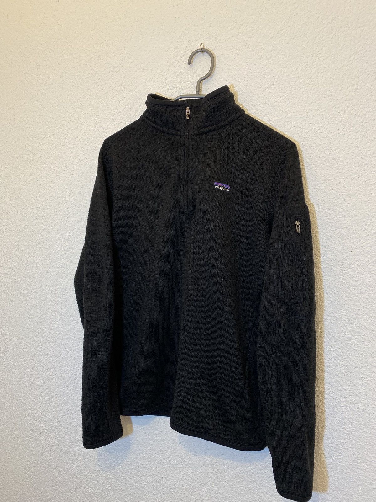 Patagonia Patagonia vintage fleece jacket black 1/4 zip black Size M / US 6-8 / IT 42-44 - 1 Thumbnail