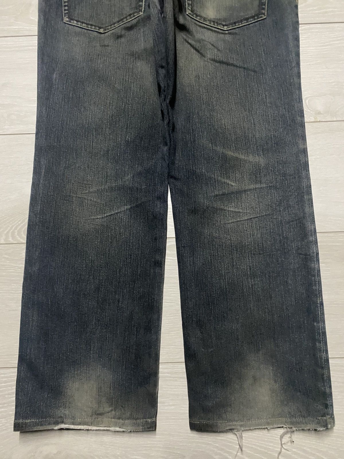 Vintage Vintage Japanese Brands Rusty Distressed Loose Jeans Size US 36 / EU 52 - 6 Thumbnail