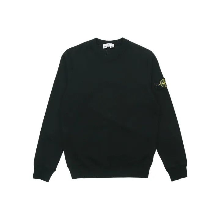 Stone Island Stone Island Black Cotton Sweatshirt for Men Size US L / EU 52-54 / 3 - 1 Thumbnail