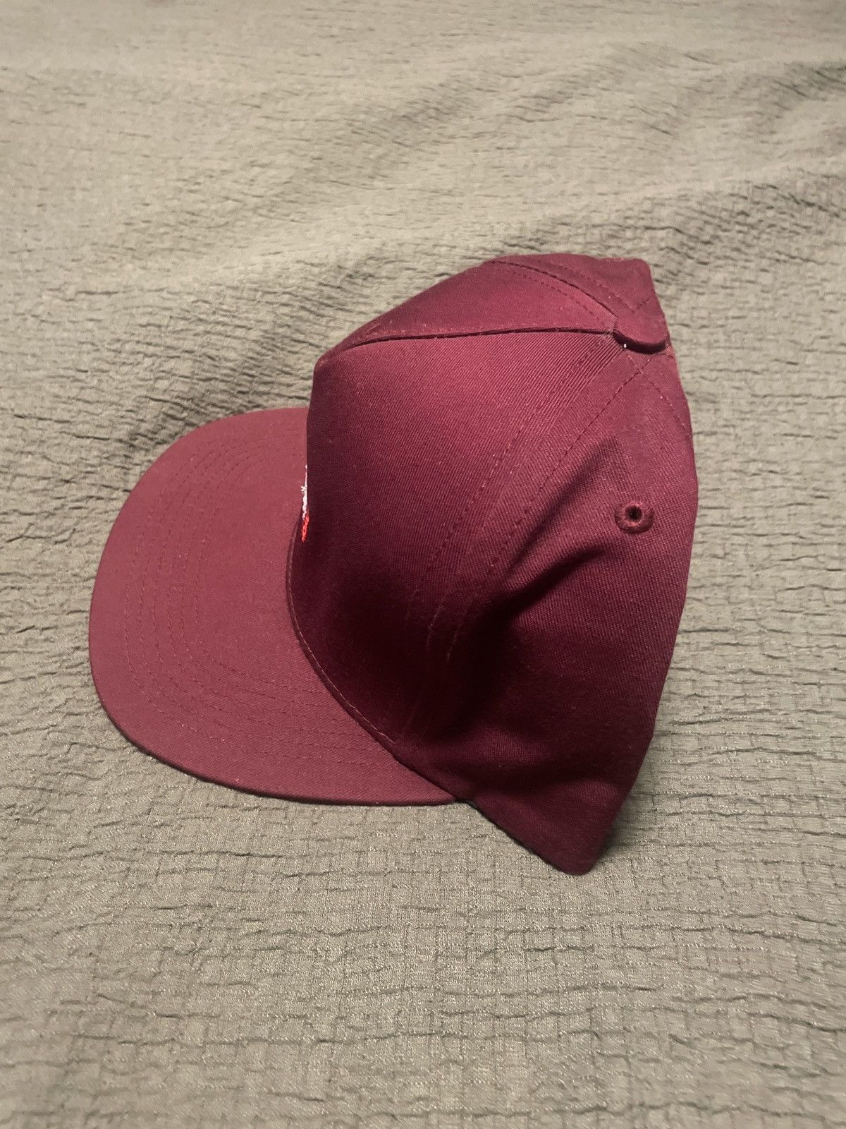Supreme Burgundy supreme snapback Size ONE SIZE - 2 Thumbnail