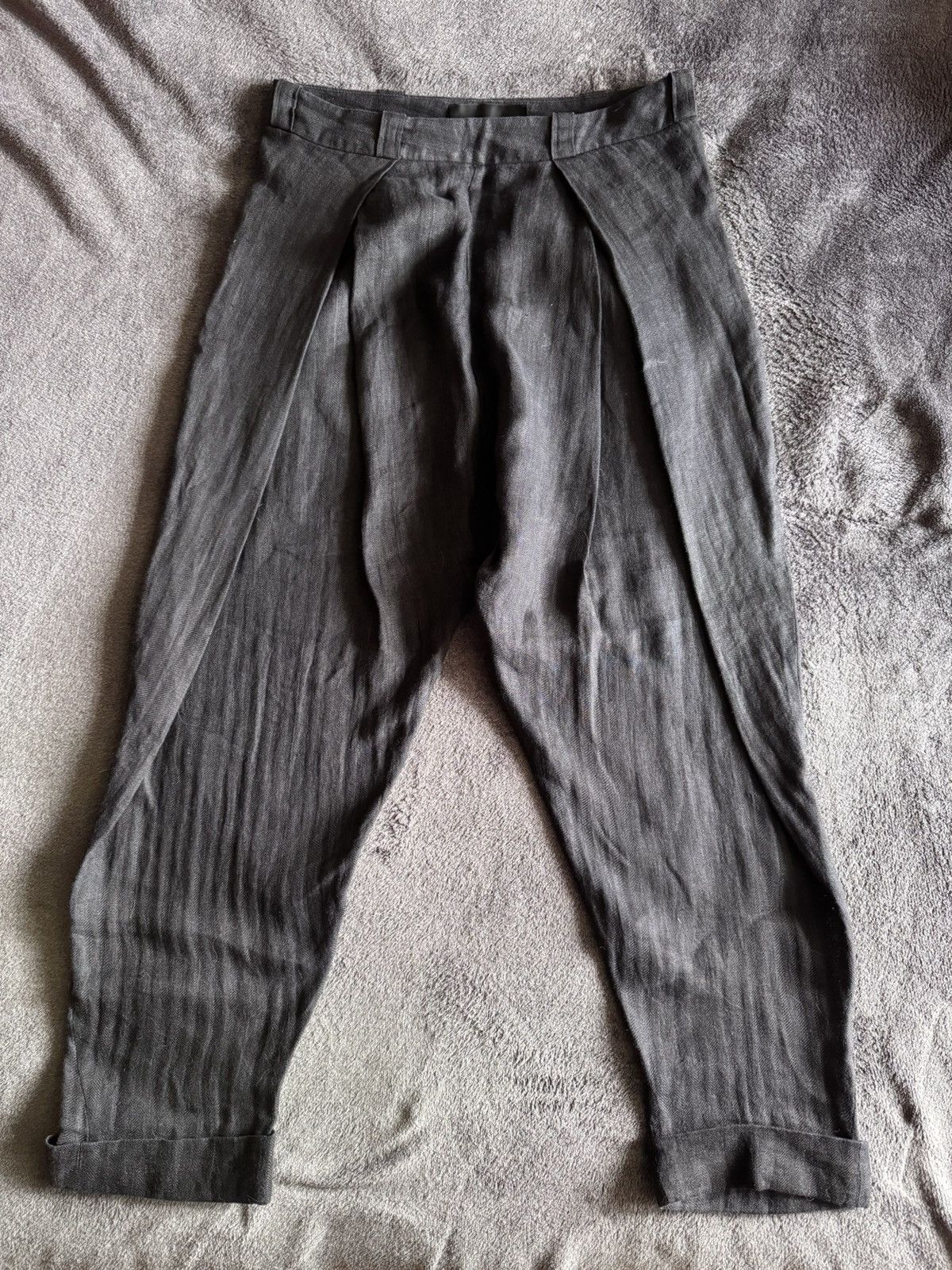 パンツ HAIDER ACKERMANN LINEN TROUSERS ハイダーアッカーマン LINEN TROUSERS