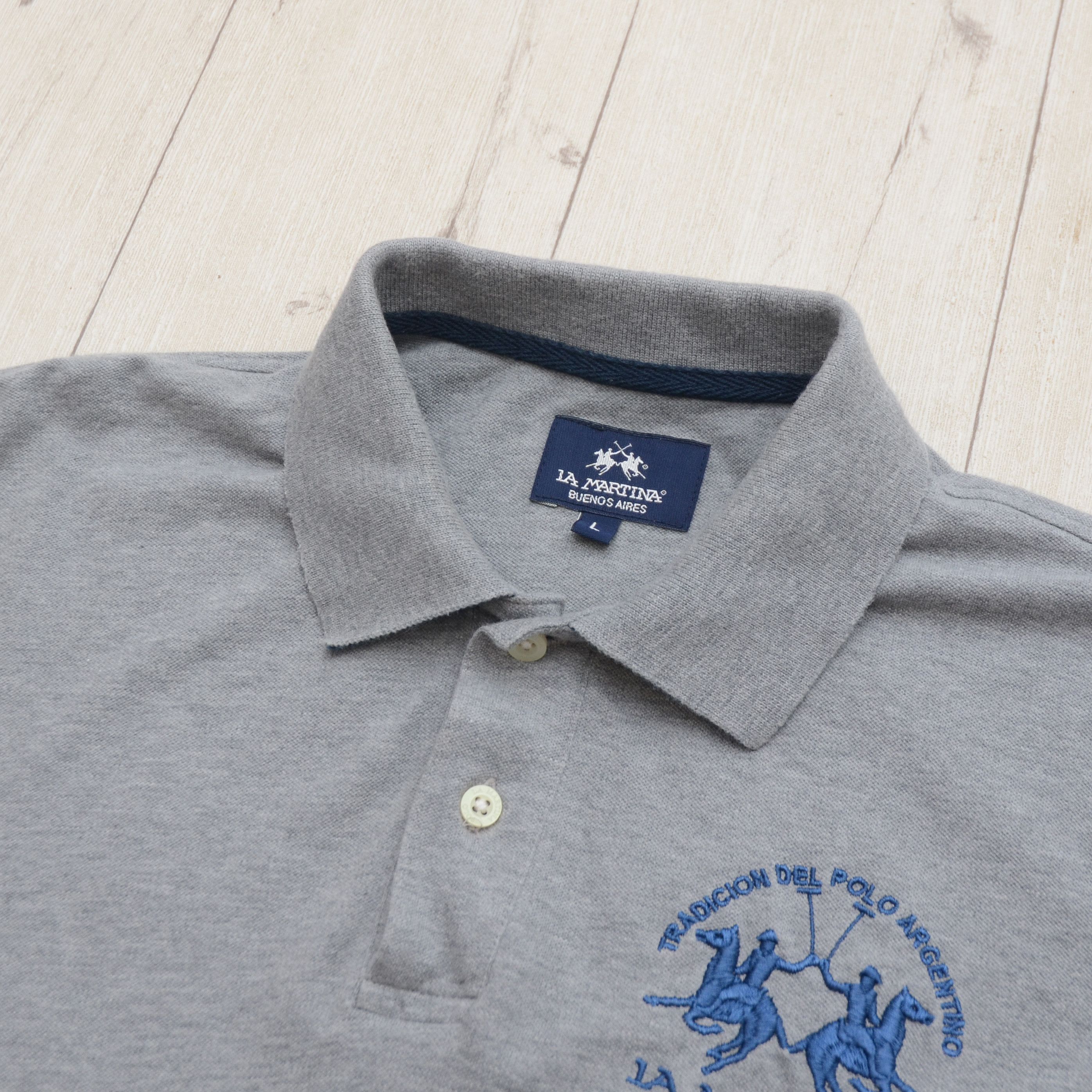 La Martina La Martina Buenos Aires Polo Team Shirt Sport Style Y2K Size US L / EU 52-54 / 3 - 7 Thumbnail