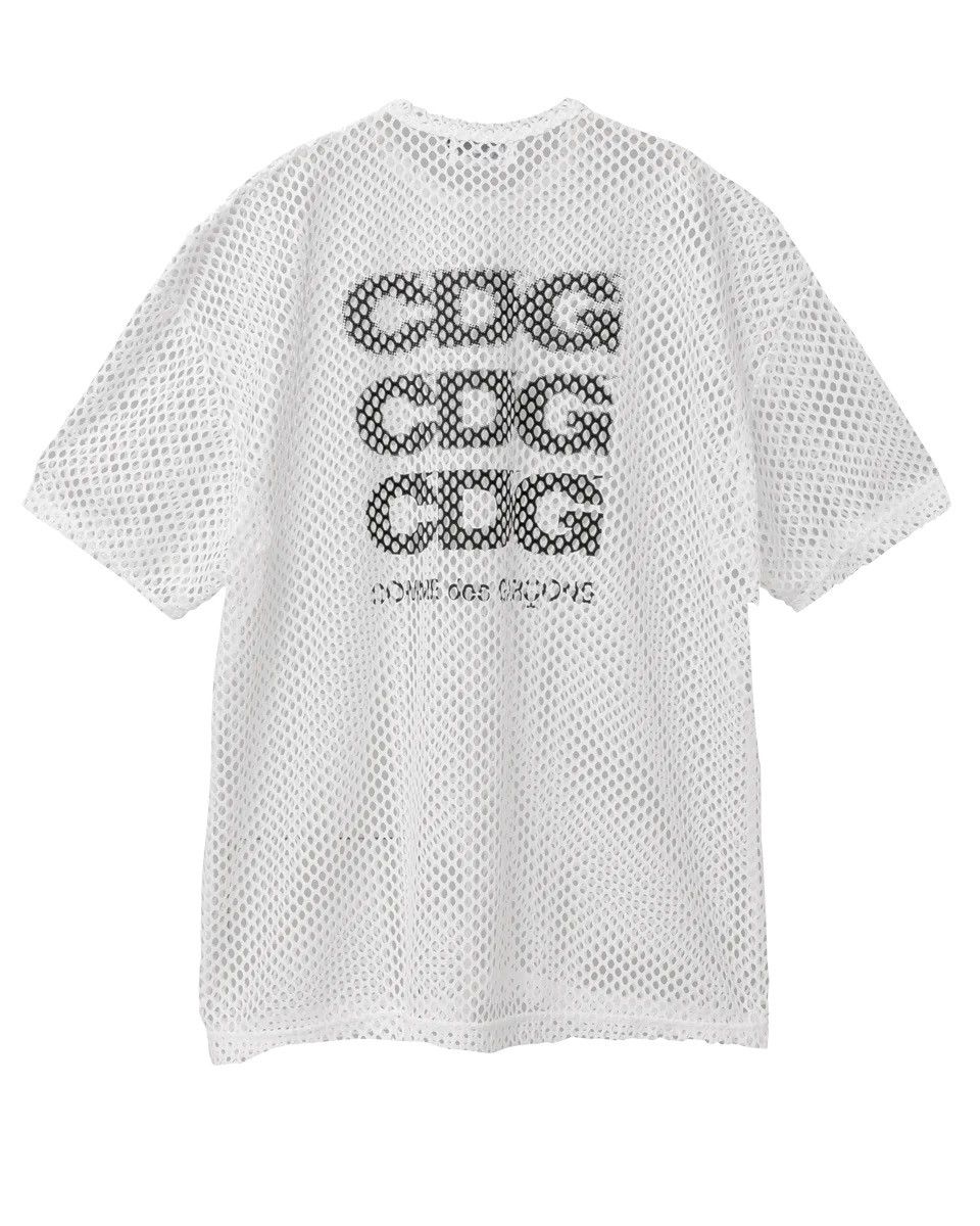 CDG OVERSIZED MESH T-SHIRT size M