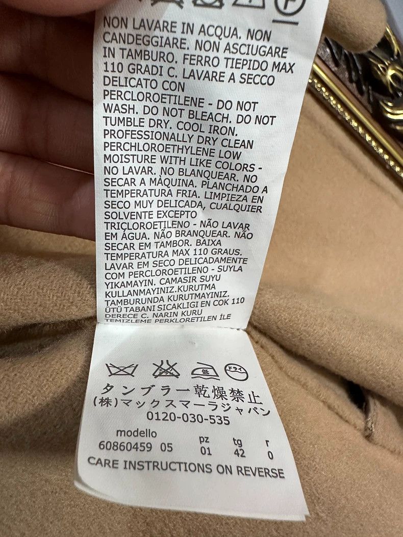 Max Mara Max Mara Camel wool coat Size L / US 10 / IT 46 - 5 Thumbnail