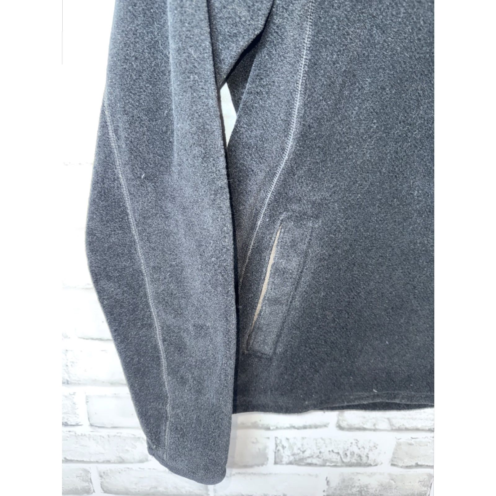 Vintage Roscoe Outdoor Fleece Pullover Hoodie Womens Medium Black Activewear Size M / US 6-8 / IT 42-44 - 5 Thumbnail